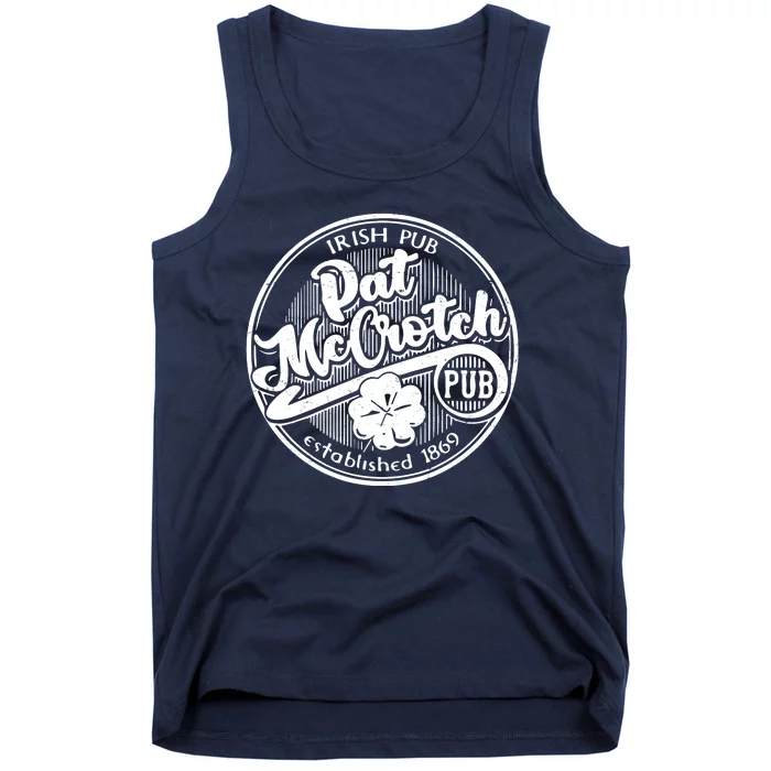 Irish Pub Pat McCrotch Pub 1869 Vintage Tank Top