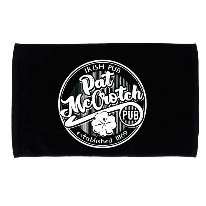 Irish Pub Pat Mccrotch Pub 1869 Microfiber Hand Towel