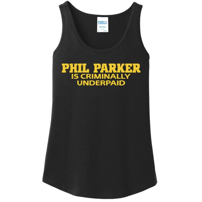 Iowa Phil Parker Is Criminally Underpaid Ladies Essential Tank