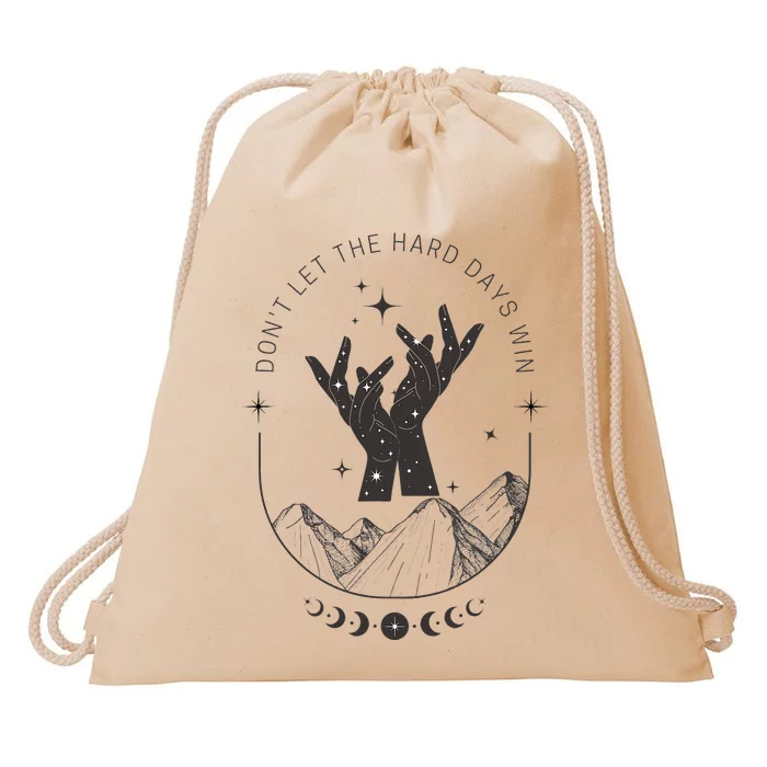 Inspirational Positive Quote Fantasy Romance Book Reader Drawstring Bag