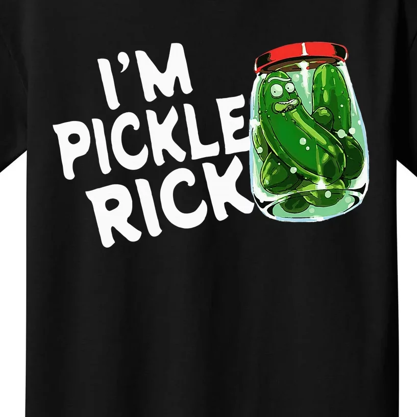 IM Pickle Rick Pickle Funny Kids T-Shirt