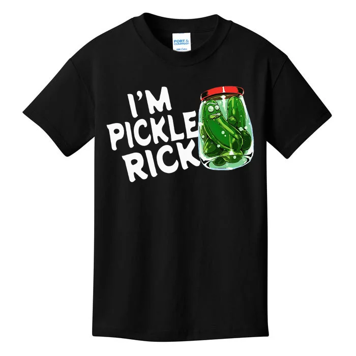 IM Pickle Rick Pickle Funny Kids T-Shirt