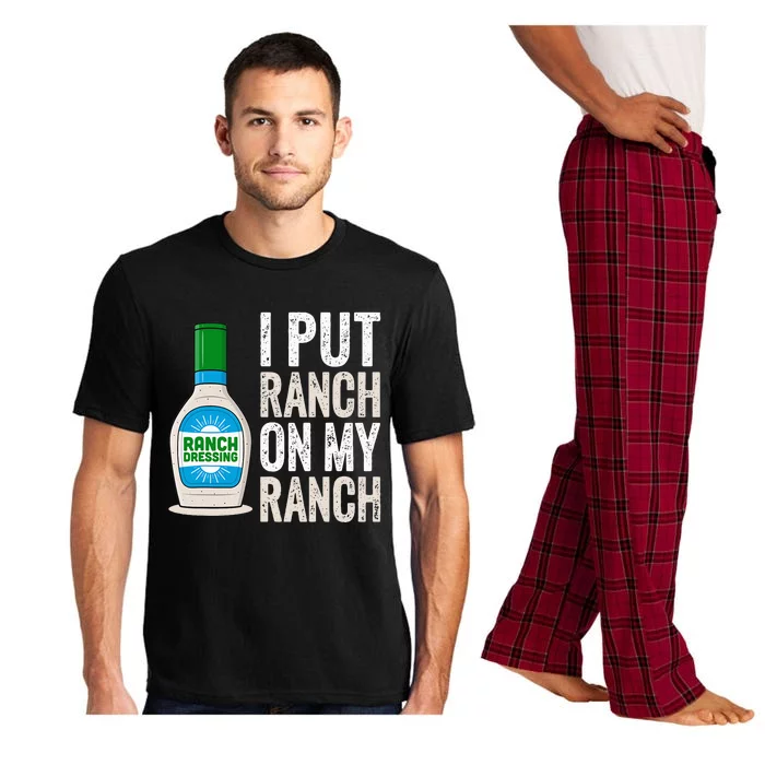 I Put Ranch On My Ranch Funny Vintage Ranch Dressing Pajama Set