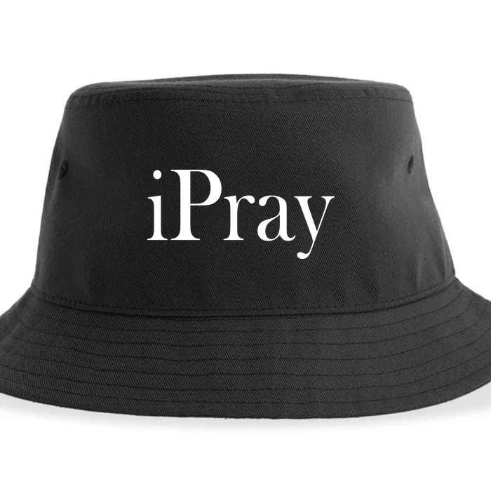 iPray I Pray Sustainable Bucket Hat