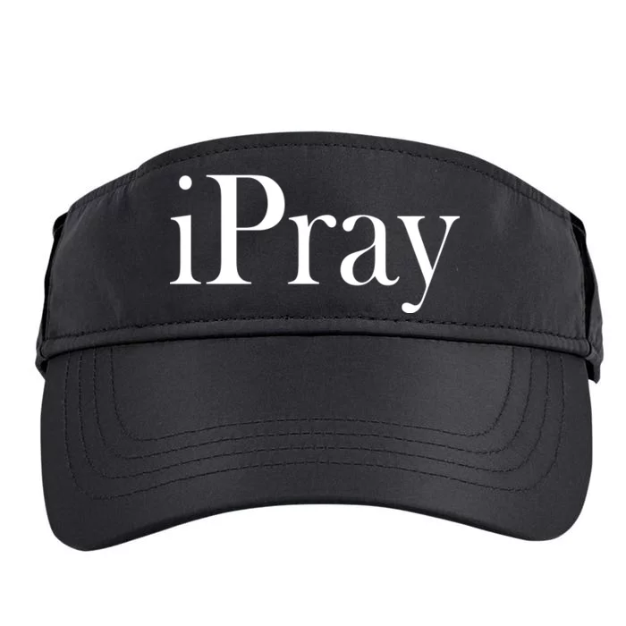 iPray I Pray Adult Drive Performance Visor