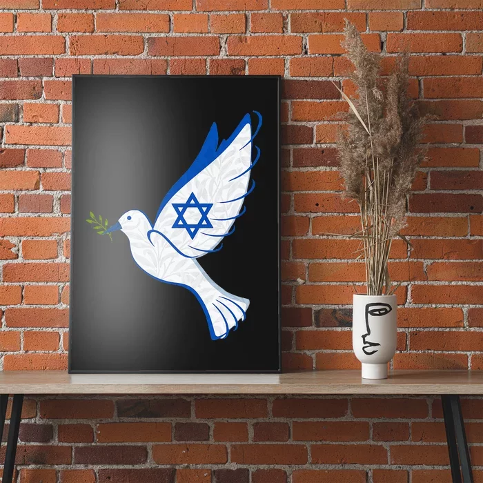 Israel Pro Support Stand Strong Peace Love Jewish Poster