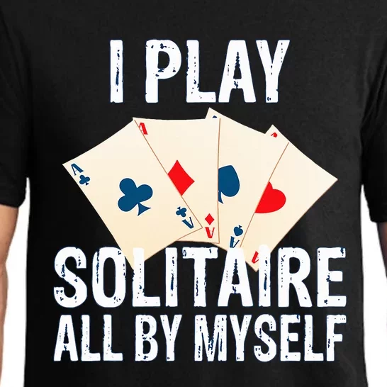 I Play Solitaire Board Games Player Lover Gifts Funny Pajama Set