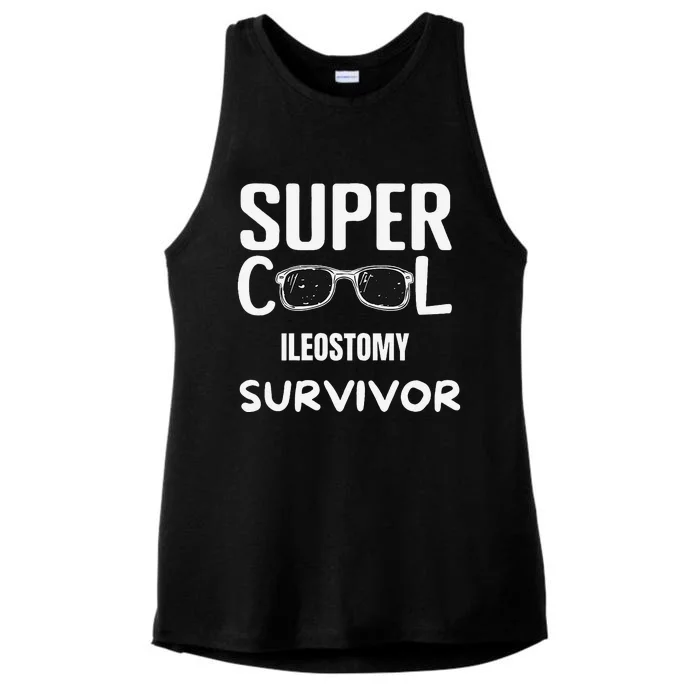 Ileostomy Patients Survivor Rehab Recovery Ladies Tri-Blend Wicking Tank