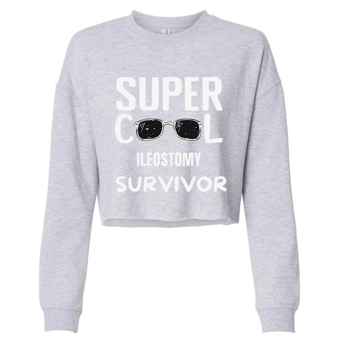 Ileostomy Patients Survivor Rehab Recovery Cropped Pullover Crew