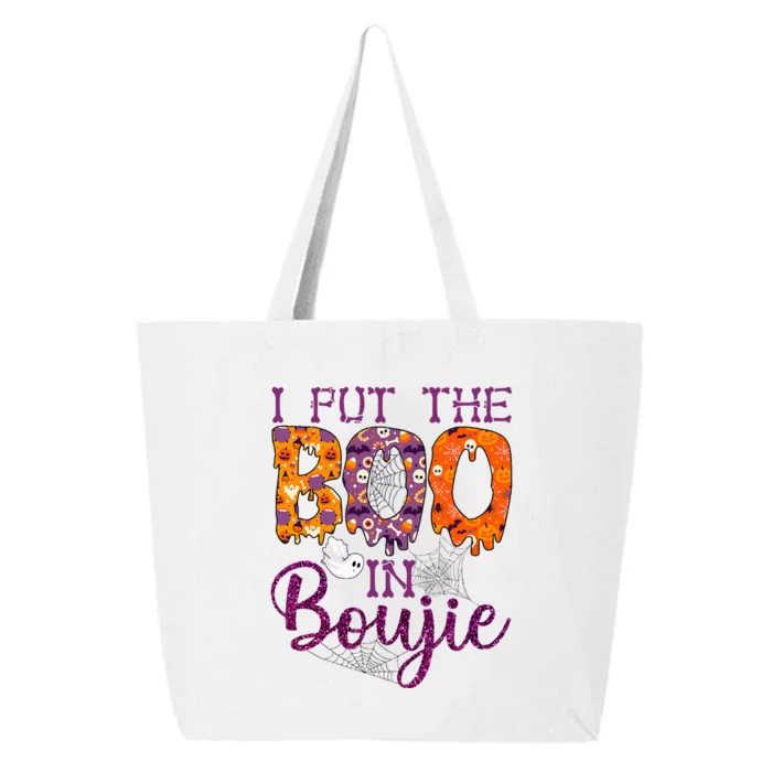 I Put The Boo In Boujie Funny Halloween 25L Jumbo Tote