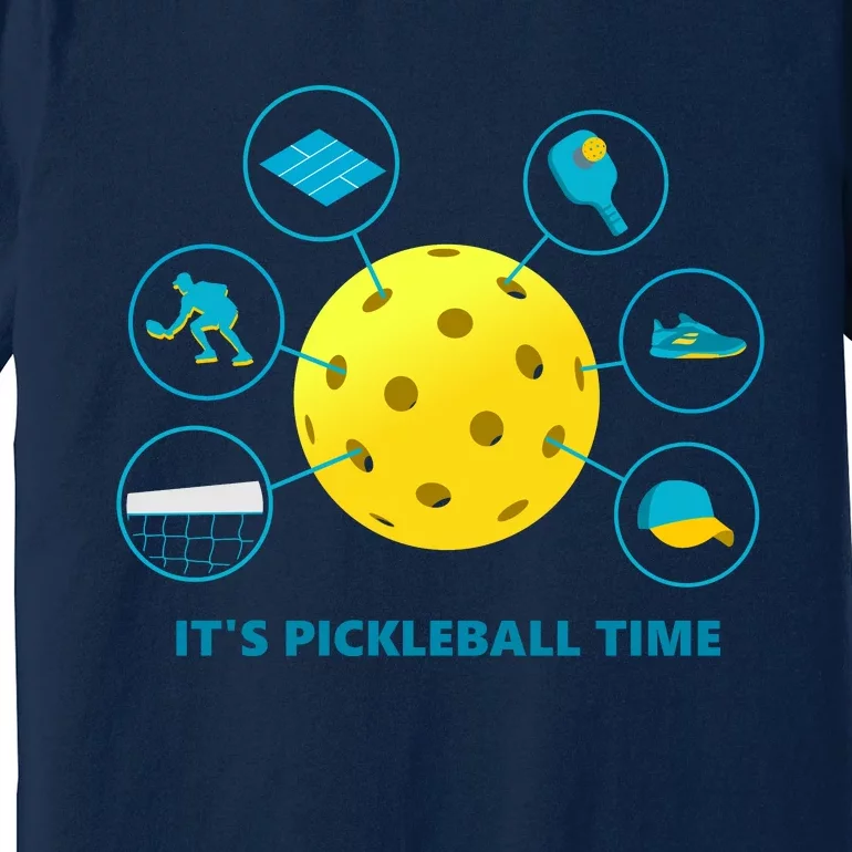 Its Pickleball Time Premium T-Shirt