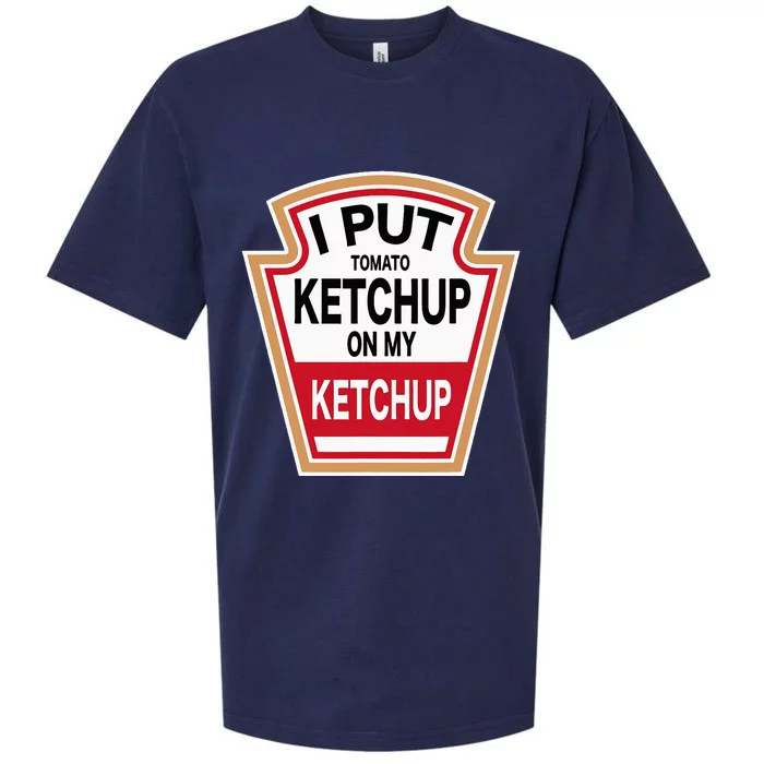 I Put Tomato K.E.T.C.H.U.P On New Funny Tomato Lovers Sueded Cloud Jersey T-Shirt