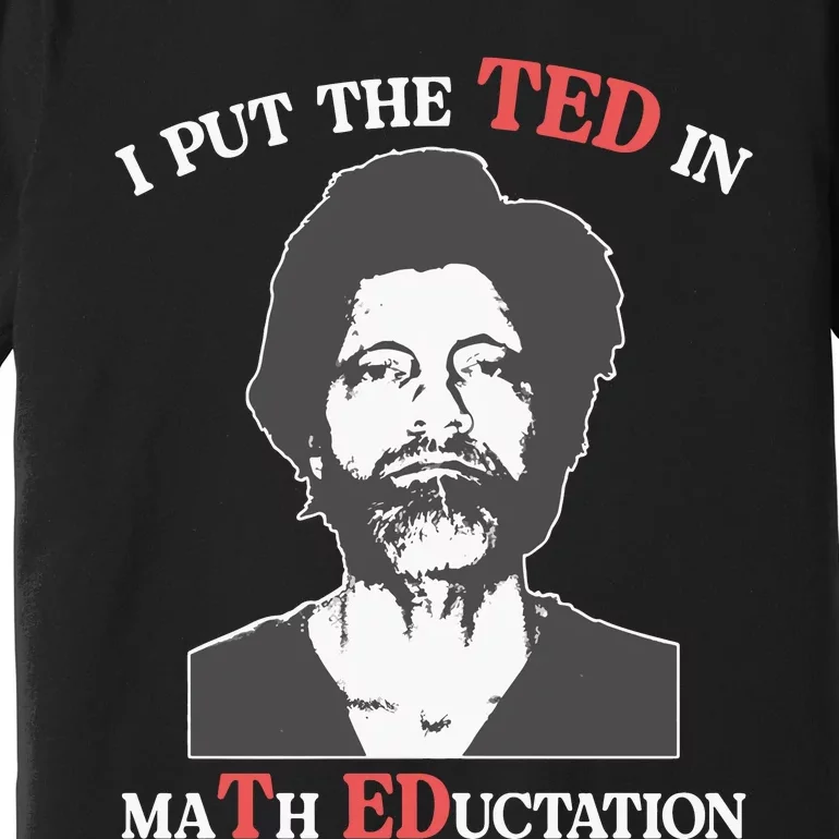 I Put The Ted In Math Education Premium T-Shirt