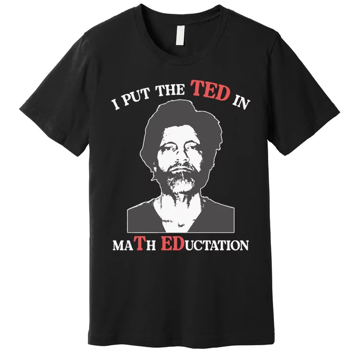 I Put The Ted In Math Education Premium T-Shirt