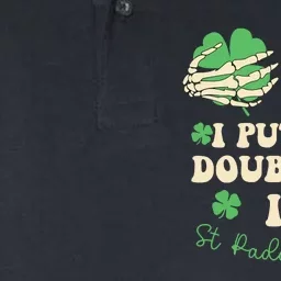 I Put The Double Ds In St Paddys Day Softstyle Adult Sport Polo