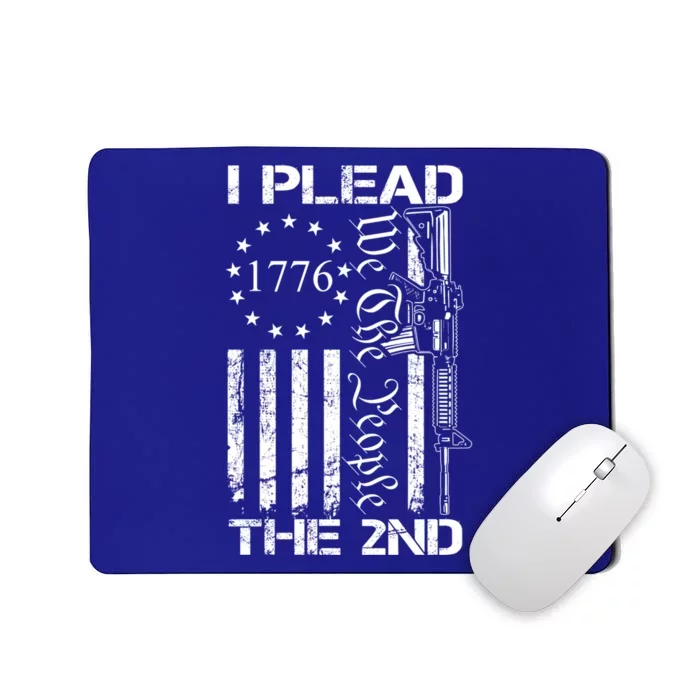 I Plead The 2nd Adt We The People Ar15 Pro Gun (Back) Cool Gift Mousepad