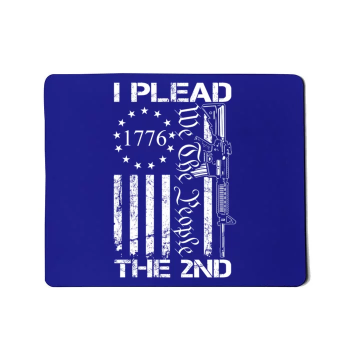 I Plead The 2nd Adt We The People Ar15 Pro Gun (Back) Cool Gift Mousepad