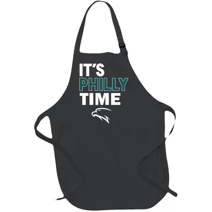 It's Philly Time Philadelphia Full-Length Apron With Pocket