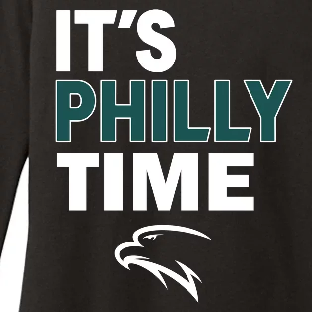 It's Philly Time Philadelphia Womens CVC Long Sleeve Shirt