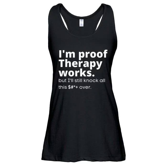 Im Proof Therapy Works Ladies Essential Flowy Tank