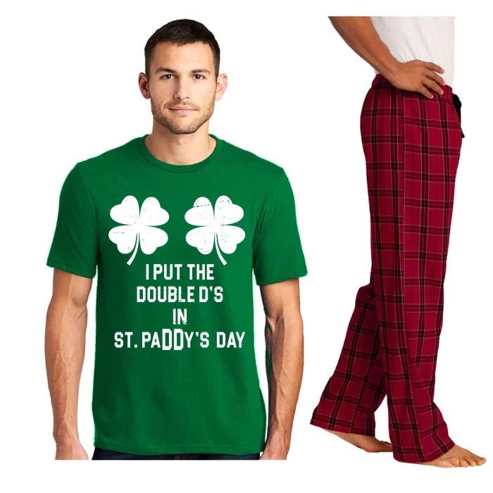 I Put The Double Ds In St Paddys Day Funny St Patrick's Day Pajama Set