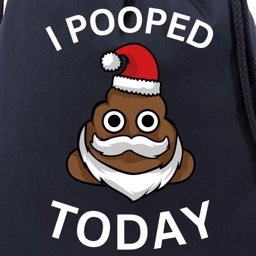 I Pooped Today! Funny Drawstring Bag