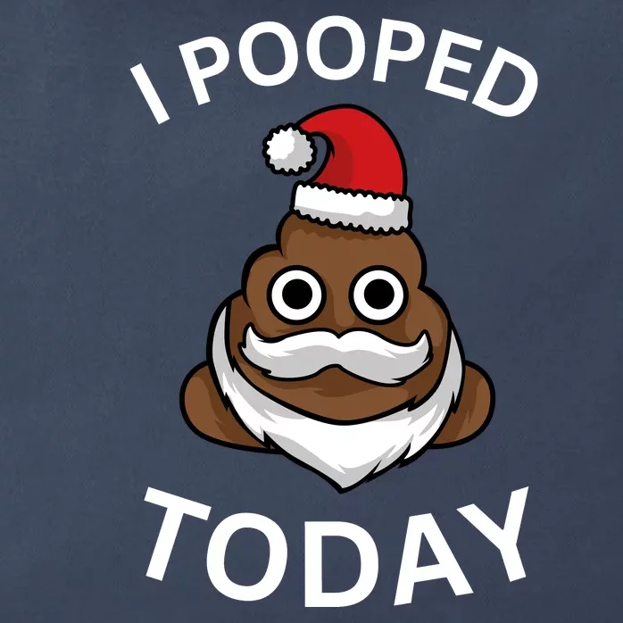 I Pooped Today! Funny Zip Tote Bag