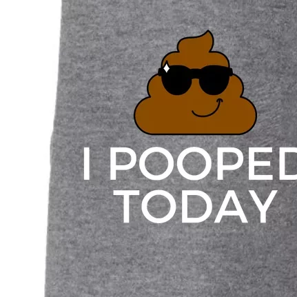 I Pooped Today Funny Poop Doggie 3-End Fleece Hoodie