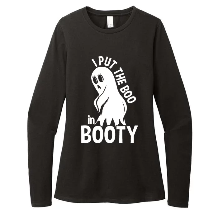 I Put The Boo In Booty Womens CVC Long Sleeve Shirt