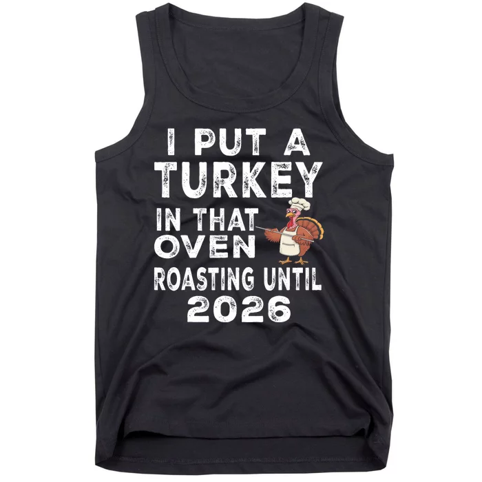 I Put Turkey In That Oven 2026 Funny Thanksgiving Pregnancy Tank Top