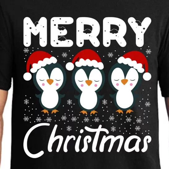 It's Penguingifting To Look A Lot Like Christmas Xmas Penguin Gift Pajama Set