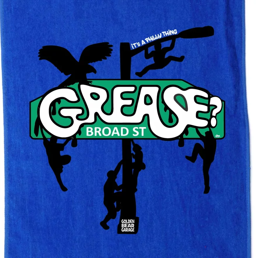 It's Philly Thing Grease Funny Grease The Pole Platinum Collection Golf Towel