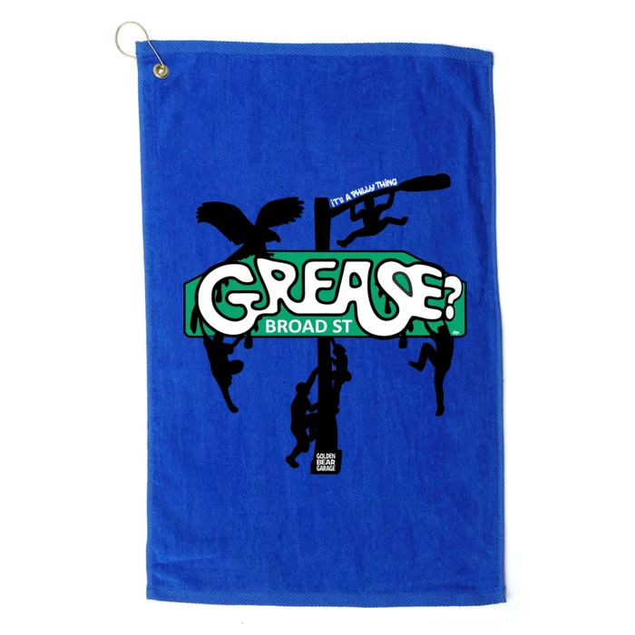 It's Philly Thing Grease Funny Grease The Pole Platinum Collection Golf Towel