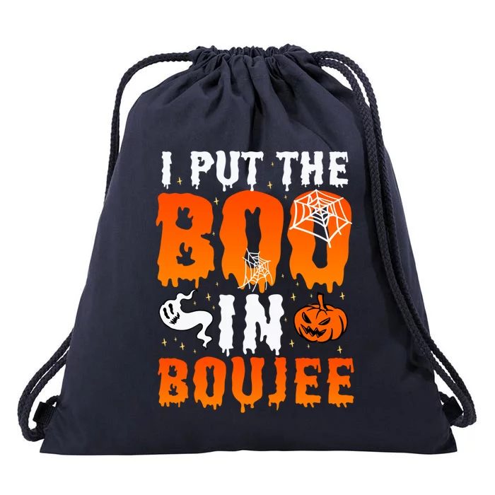 I Put The Boo In Boujee Gift Drawstring Bag