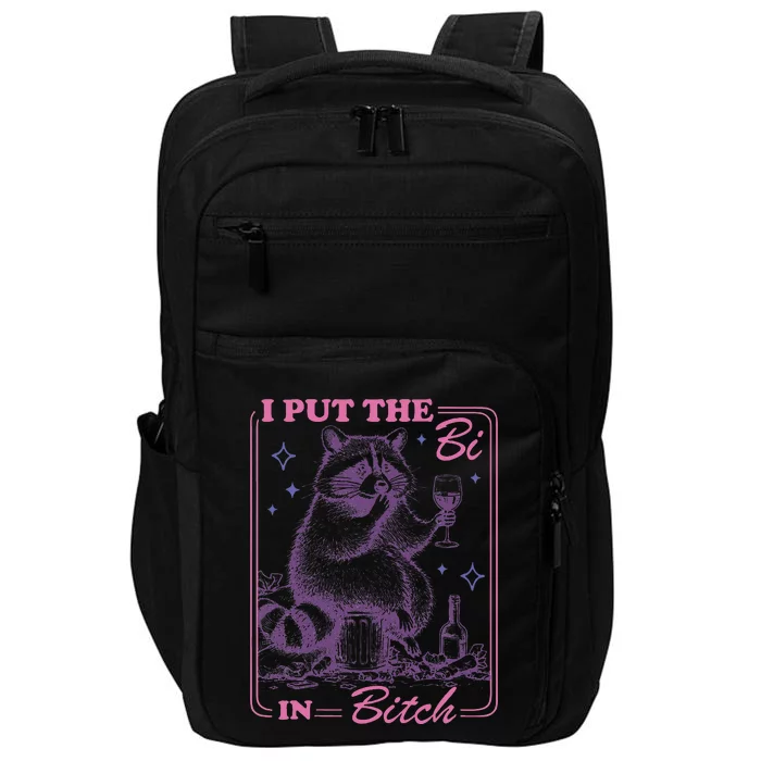 I Put The Bi In Bitch Lgbt Lesbians Impact Tech Backpack