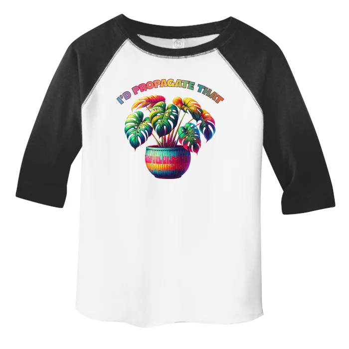 ID Propagate That Plant Gardening Toddler Fine Jersey T-Shirt