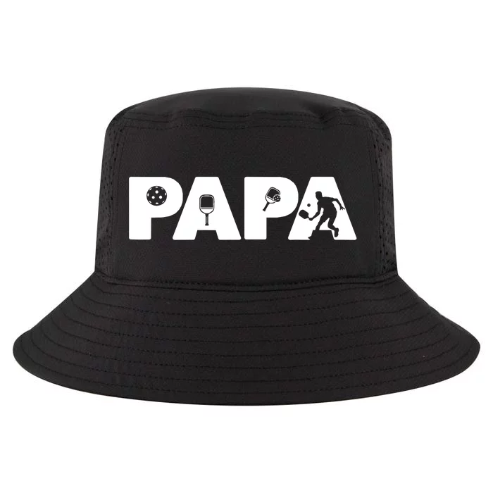 Its Pickleball Time Dad I Love Being Pickleball Papa Cool Comfort Performance Bucket Hat