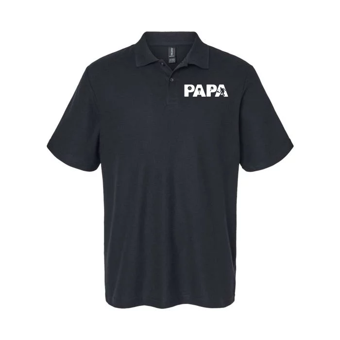 Its Pickleball Time Dad I Love Being Pickleball Papa Softstyle Adult Sport Polo