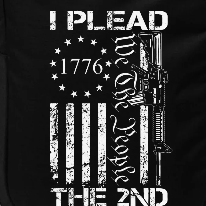 I Plead The 2nd Amendment We The People Usa Ar15 Pro Gun Impact Tech Backpack