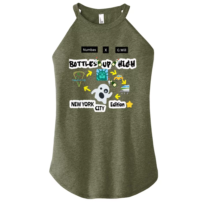 Its Party Time Women’s Perfect Tri Rocker Tank