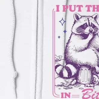 I Put The Bi In Bitch Full Zip Hoodie