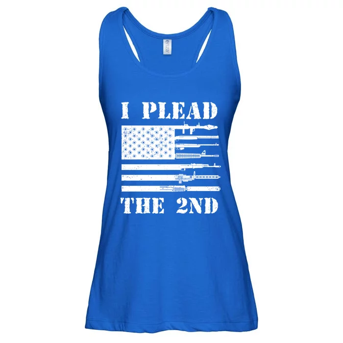 I Plead The 2nd Cute Gift Second Adt Funny Gift Pro Gun Gift Ladies Essential Flowy Tank