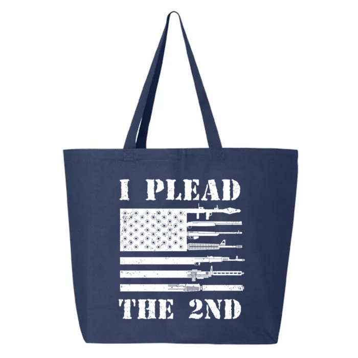 I Plead The 2nd Cute Gift Second Adt Funny Gift Pro Gun Gift 25L Jumbo Tote