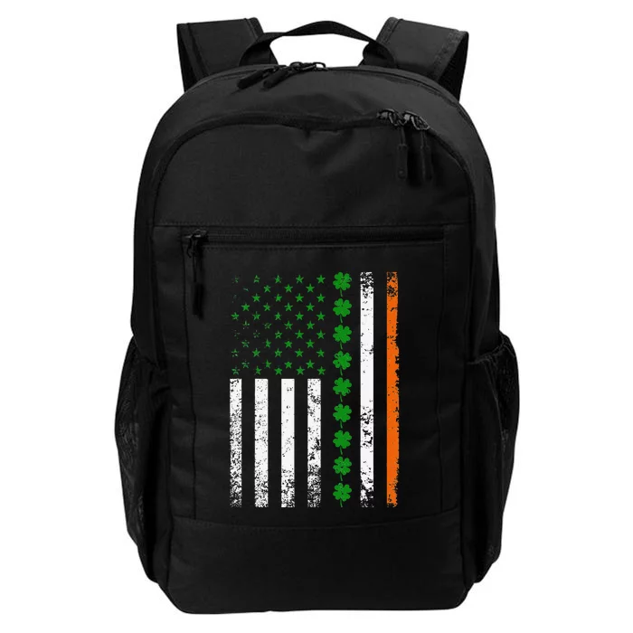 Irish Pride Vintage American Flag St Patricks Day Lucky Daily Commute Backpack