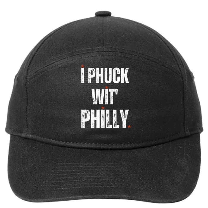 I Phuck Wit Philly 7-Panel Snapback Hat