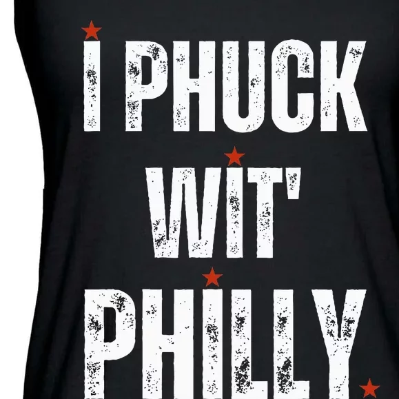 I Phuck Wit Philly Ladies Essential Flowy Tank