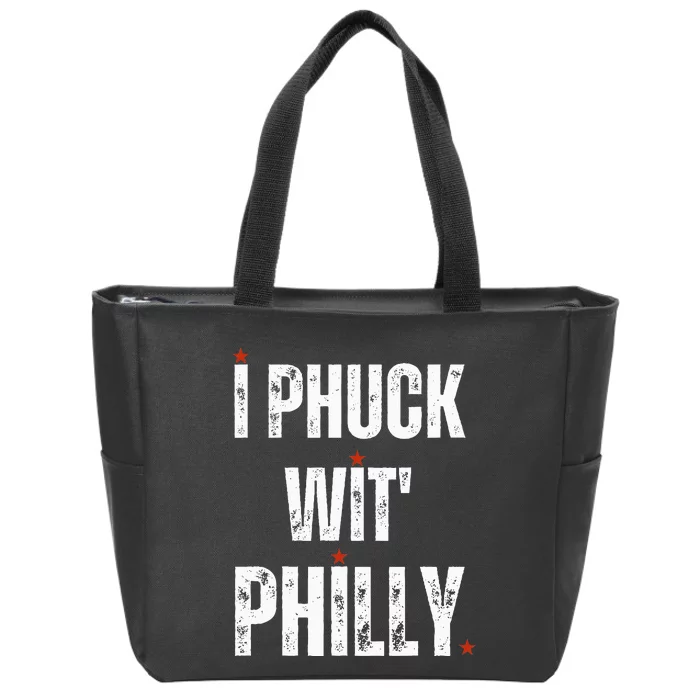 I Phuck Wit Philly Zip Tote Bag