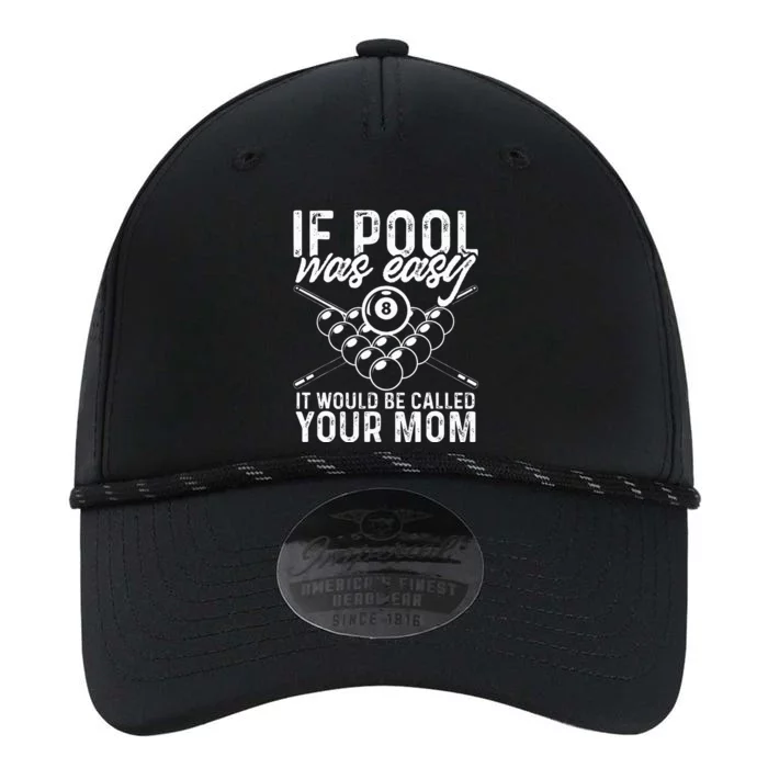 If Pool Was Easy Funny Sport Pool Billiard Performance The Dyno Cap