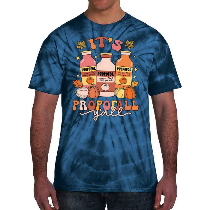 ItS Propofall YAll Thanksgiving Tie-Dye T-Shirt