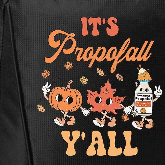 ItS Propofall YAll Pumpkin Halloween City Backpack